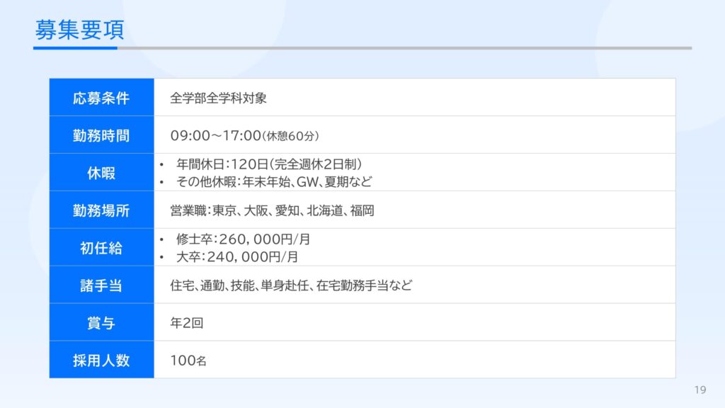 選考情報_採用ピッチ資料